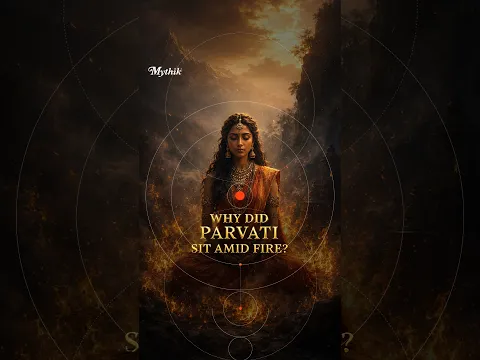 What Parvati did to make Shiva fall in love 🔥📿 #Shorts #IndianMythology