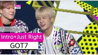 Download [Comeback Stage] GOT7 - Intro+Just right, 갓세븐 - 인트로+딱 좋아, Show Music core 20150718 MP3