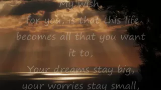 rascal flatts my wish for you with lyrics