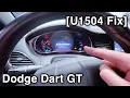 Dodge Dart GT Angle Sensor Code Fix U1504