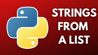 Python - Filter out Strings from an Array