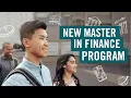New Master in Finance Program