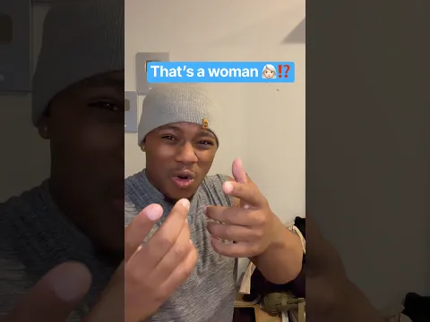 No way that’s a women ⁉️