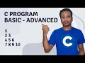 C Program English Tutorial 95 Pattern Floyd Triangle