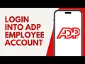 How To Login Into ADP Employee Account 2024