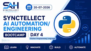 Synctellect AI Day 4 Python Programming Language