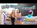 Lina Rebecca J Haul help us pick the better outfit