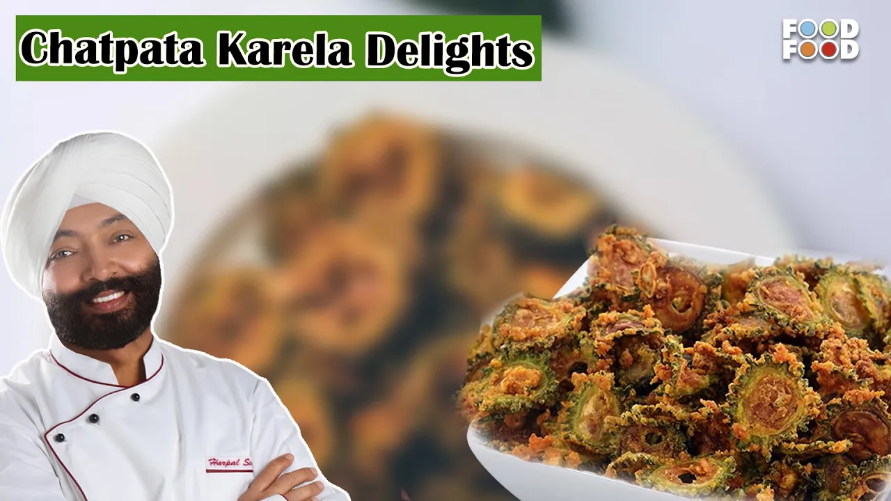        Crispy and Spicy Chatpata Karela Delights the Taste Buds 