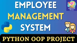 Employee Management System in Python using OOP