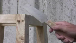 VNAS August 2023 – Sharpening up on my woodworking skills – Making a Workshop Stool