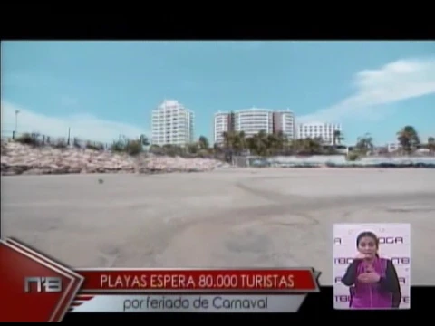 Playas espera 80.000 turistas por feriado de carnaval