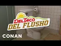 Introducing Del Taco Del Flusho CONAN on TBS