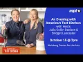 An Evening with America s Test Kitchen with Hosts Julia Collin Davison Bridget Lancaster