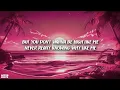 Mike Posner - I Took A Pill In Ibiza (Seeb Remix) (Lyrics)