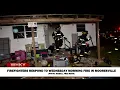 Early Wednesday Morning Fire Fought In Iredell County Several Agencies Respond
