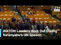 Download Lagu MUST WATCH: Leaders Walk Out During Netanyahu’s UN Speech Over Gaza Conflict at UN | AQ1B