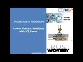 Connect Salesforce with MS SQL Server