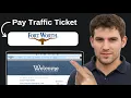 How To Pay Traffic Ticket Online In Fort Worth