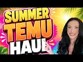 SUMMER TEMU HAUL FAVORITE SUMMER OUTFITS PRODUCT TESTING TRY-ON S