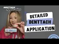 DETAILED DENTTACH APPLICATION - TOP AND BOTTOM DENTURE