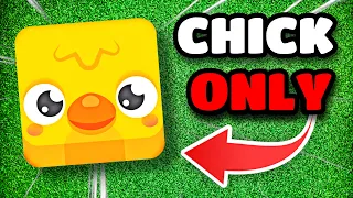 Can I Make It To ROUND 50 With Just CHICKS In Blooket