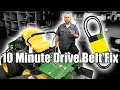 John Deere Z335E Drive Belt Replacement in Under 10 Minutes Easy DIY Guide