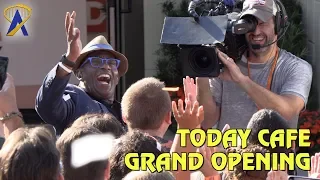 Today Cafe Grand Opening with Al Roker at Universal Studios Florida
