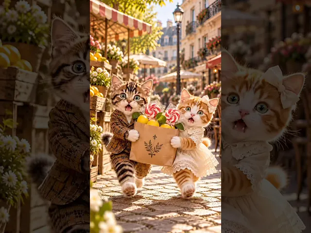 番外編 ちびニャンズのおつかい！可愛い子猫のお買い物