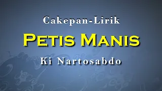 cakepan petis manis ki nartosabdo