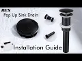 Bathroom Sink Drain Installation Guide KES
