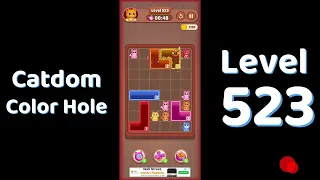 Catdom Color Hole Level 523 Screenshot