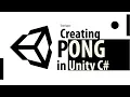 Time lapse of Pong creation in Unity