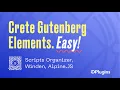 Creating Gutenberg blocks with Scripts Organizer Winden and Alpine JS