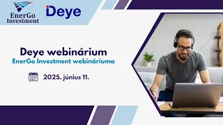 Deye webinárium 💻 | 2025.06.11