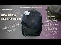 DURABLE CUTE BACKPACK 2025 LULULEMON NEW CREW BACKPACK 22L