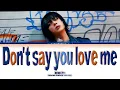 Download Lagu Jin(진) 'Don’t Say You Love Me' (Color Coded Lyrics)