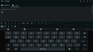 Lua tutorial - 1-1