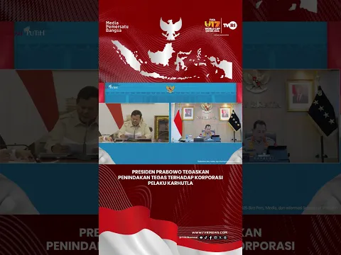 Presiden Prabowo Tegaskan Penindakan Tegas terhadap Korporasi Pelaku Karhutla