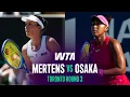 Elise Mertens vs Naomi Osaka 2026 Toronto Round 3 WTA Match Highlights
