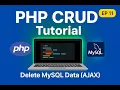 Delete Records from MySQL Database using PHP AJAX Without Page Reload