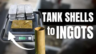 Watch What Happens When You Melt Tank Shells!