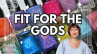 The beauty of change Greek Mythology Solar Reactive nail polish Chamaeleon Nails Solar Pantheon