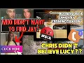 LUCY LYING CHRIS DIDN T BELIEVE HER BETRAYED THE FAMILY BY SPEAKING TO AYUB