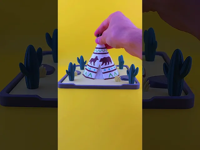 Glowing Teepee / Decoration / Toy video thumbnail