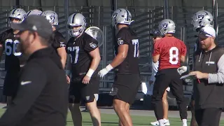 Kirk Cousins Maxx Crosby benched after Raiders practice scuffle