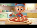 اغنية دم بدم بيتزا 🍕 دُم دُم دُم | اغاني اطفال عالم فلافي | Fluffy World