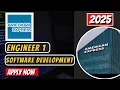 American Express Hiring Engineer 1 Role Job Alert 2025 How to Apply Interview Tips