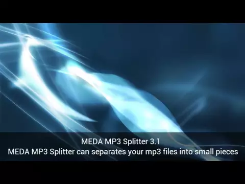 Download MP3 Download MEDA MP3 Splitter 3.1