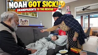 NOAH IS FEELING UNWELL… 😢 Our Baby Boy Got Sick! *Punjabi vlog*