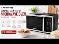 Chefman Compact Countertop Microwave Oven 0 7 Cu Ft 700W Chefman Countertop Microwave Oven